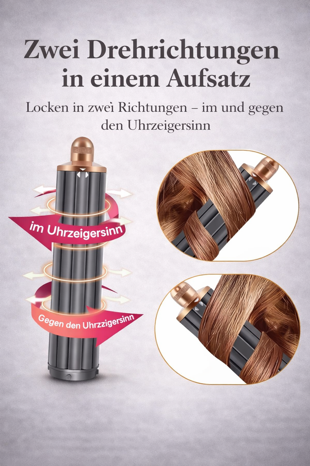 40 mm Lockenaufsatz kompatibel mit AirSilk™ Pro Haartrockner