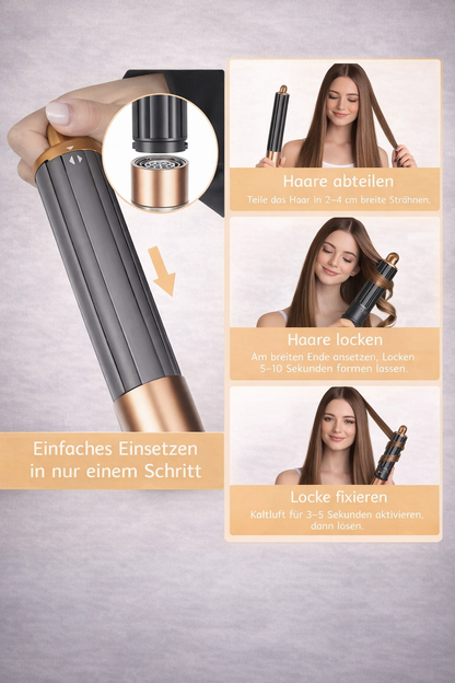 40 mm Lockenaufsatz kompatibel mit AirSilk™ Pro Haartrockner