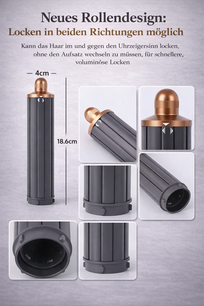 40 mm Lockenaufsatz kompatibel mit AirSilk™ Pro Haartrockner