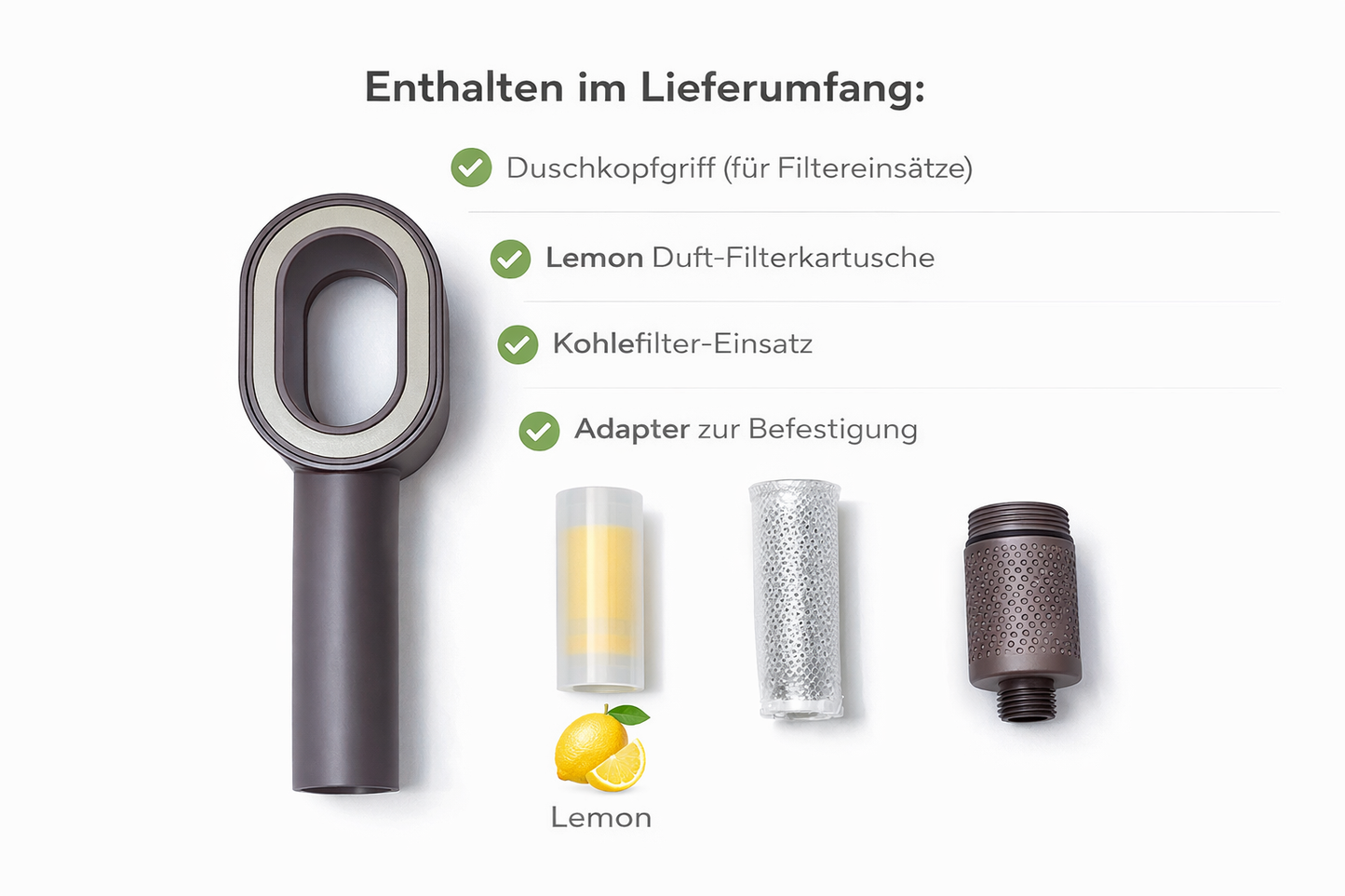 doovo™ CleanAroma Duschfilter