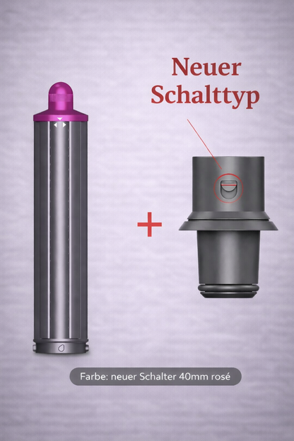 40 mm Lockenaufsatz kompatibel mit AirSilk™ Pro Haartrockner